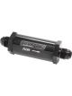 Aeroflow -6AN Turbo Inline Oil Filter Black 30 Micron Washable