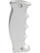 Aeroflow Bare Pistol Side Grip Plate Driver's Side Handle Silver