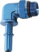 Aeroflow Push-On EFI Fuel Fittings - Blue 7.93mm, 90° (5/16)