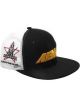AEM Black/White Mesh Trucker Hat Snapback