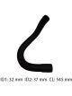 Dayco Moulded Radiator Hose