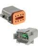 Narva 8 Way Dt Deutsch Connector Kit (Blister Pair - Male/Female)