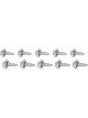 Allstar Body Bolt Kit 1/4-20