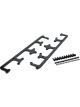 Allstar Ignition Coil Bracket Coil Pack Black D585 Coils GM LS