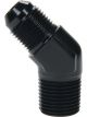 Allstar Adapter 45 Degree 8 AN Male to 1/2