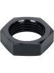 Allstar Bulkhead Fitting Nut 4 AN Aluminum Black Anodize