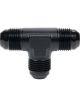 Allstar Adapter Tee 4 AN Male x 4 AN Male x 4 AN Male Aluminum Black