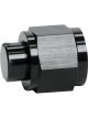 Allstar Fitting Cap 3 AN Aluminum Black Anodize