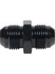Allstar Adapter Straight 3 AN Male to 3 AN Male Aluminum Black