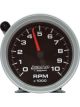 Autometer Tachometer Auto Gage 10000 RPM Electric Analog 3-3/4
