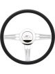 Billet Specialties Steering Wheel Half Wrap Hollowpoint 15.5