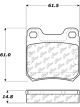 Centric Brake Parts C-TEK Ceramic Brake Pads