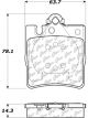 Centric Brake Parts C-TEK Ceramic Brake Pads