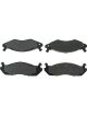 Centric Brake Parts Posi-Quiet Semi-Metallic Brake Pads