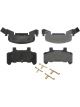 Centric Brake Parts Posi-Quiet Semi-Metallic Brake Pads