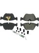 Centric Brake Parts Posi-Quiet Semi-Metallic Brake Pads