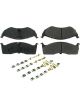 Centric Brake Parts Posi-Quiet Semi-Metallic Brake Pads