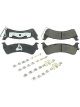 Centric Brake Parts Posi-Quiet Semi-Metallic Brake Pads
