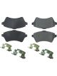 Centric Brake Parts Posi-Quiet Semi-Metallic Brake Pads