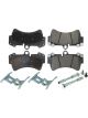 Centric Brake Parts Posi-Quiet Semi-Metallic Brake Pads
