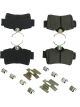 Centric Brake Parts Premium Semi-Metallic Brake Pads