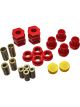 Energy Suspension Front Lower Upper Control Arm Bushing Set Hyper-Flex