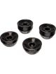 Energy Suspension Front Strut Rod Black Bushing Hyper-Flex Polyurethane