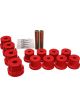 Energy Suspension Leaf Spring Bushing Red Kit Hyper-Flex Polyurethane