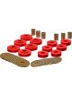 Energy Suspension Body Mount Red Hyper-Flex Polyurethane For Chevy