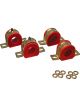 Energy Suspension Front Sway Bar Red Bushing Hyper-Flex 1-1/4