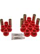 Energy Suspension Rear Leaf Spring Bushing Red Kit Hyper-Flex Polyurethane