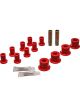 Energy Suspension Leaf Spring Bushing Kit Hyper-Flex Rear Polyurethane Red
