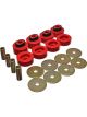 Energy Suspension Body Mount Bushing Hyper-Flex Polyurethane Red Cadmium