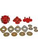 Energy Suspension Cab Mount Bushing Hyper-Flex Red For Toyota