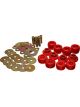 Energy Suspension Body Mount Red Set Hyper-Flex Polyurethane Cadmium