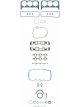 Felpro Engine Gasket Set Full GM V6 Kit
