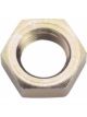 Fragola Bulkhead Fitting Nut 4 AN 7/16-20 in Thread Steel Zinc Oxide