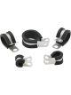 Fragola Line Clamp Adel 1.0 in ID Rubber Lining Aluminum Set of 5