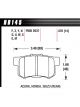 Hawk Brake Pads HP Plus Compound High Torque Rear Pack 4