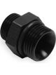 Holley Adapter Straight 10 AN Male O-Ring to 10 AN Male O-Ring Black