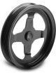 Holley Power Steering Pulley Serpentine 6-Rib Black GM LS-Ser Chevy