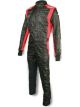 Impact Racing Suit Driving 1pc Double Layer Black / Red X-Large