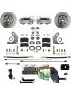 Leed Brakes Power Brake System Power Disc Conversion Front 4 Piston