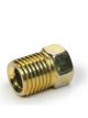 Leed Brake Line Fitting Inverted Flare Fitting 3/8-24 For 3/16