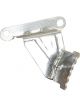Milodon Timing Tab Steel Chrome 8 in OD Balancer Big Block Chevy