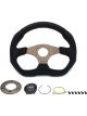 Momo Steering Wheel Eagle 350mm Dia 3 Spoke 40mm Dish Black