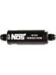Nitrous Oxide Systems Filter Hi-Flow In-Line 140 Micron Element 6 AN Male Inlet