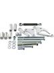 Powermaster Alternator Bracket Natural Straight Mount SBF