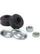 QA1 Shock End Rubber Bushing 8 mm x 1.0 RH 13 mm Head Zinc Plated Kit