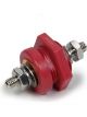 Quickcar Racing Stud Feed Thru Red